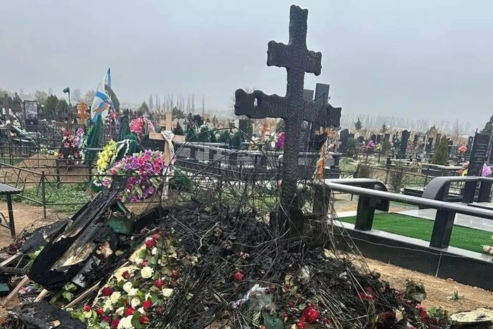 W Krymie nieznani sprawcy spalili grób rosyjskiego propagandysty