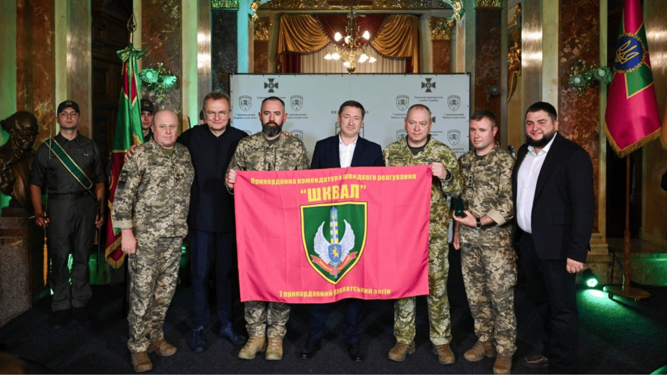 Садовий привітав прикордонників 
